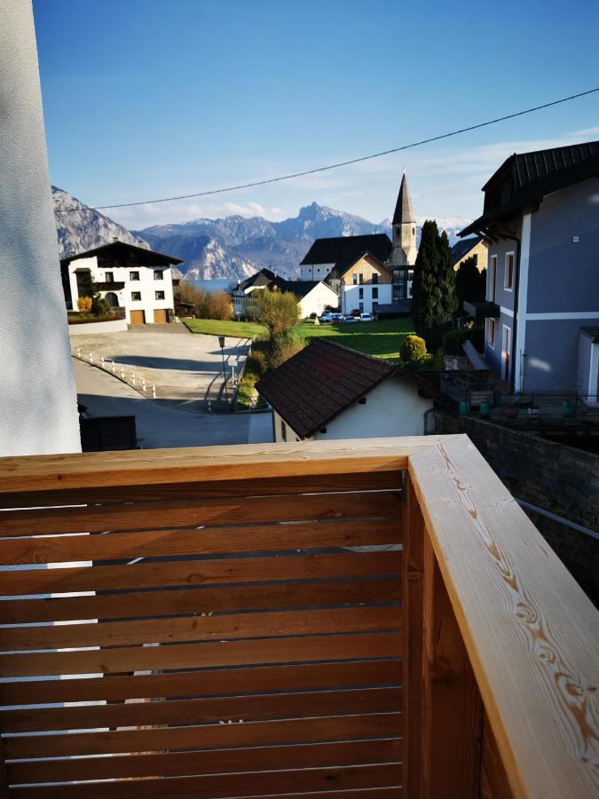 Neue Wohnung "Rittertal" Im Zentrum Von Altmuenster Am Traunsee Exterior foto