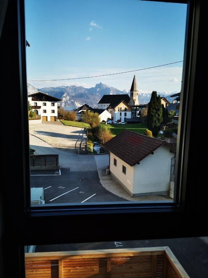Neue Wohnung "Rittertal" Im Zentrum Von Altmuenster Am Traunsee Exterior foto
