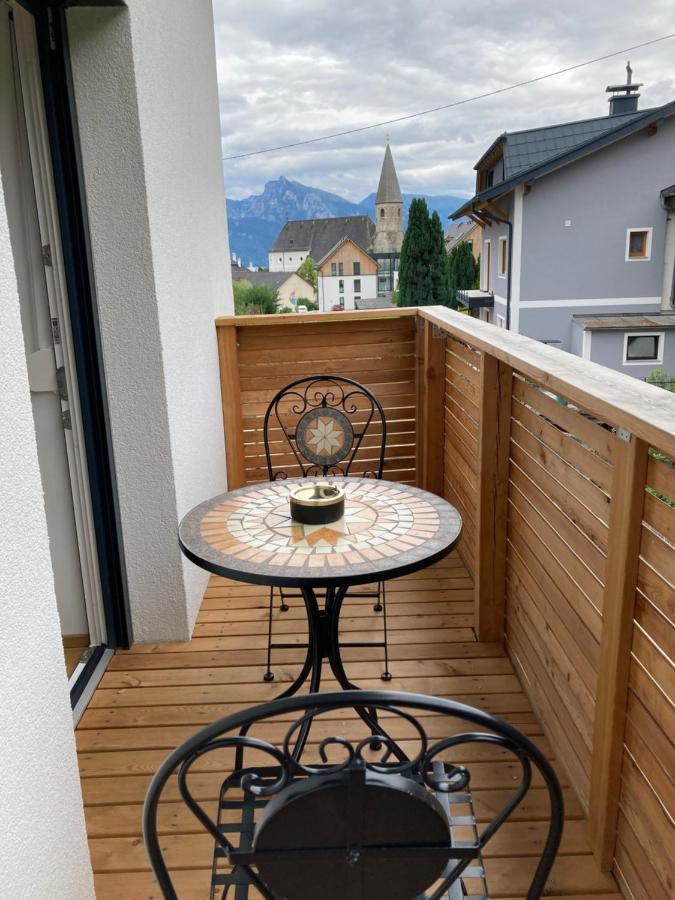 Neue Wohnung "Rittertal" Im Zentrum Von Altmuenster Am Traunsee Exterior foto